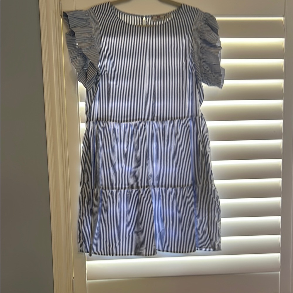 Blue Striped Women’s Dress